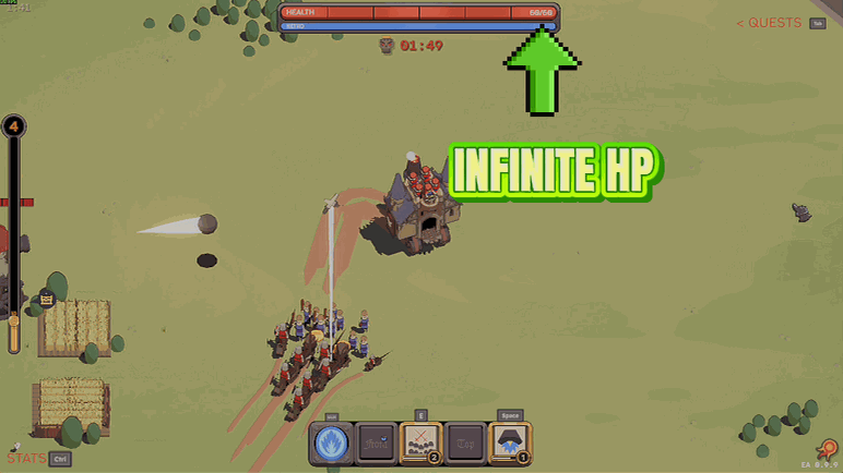 Wanderburg — Stone Skin (Indestructible Castle) (screenshot 2)